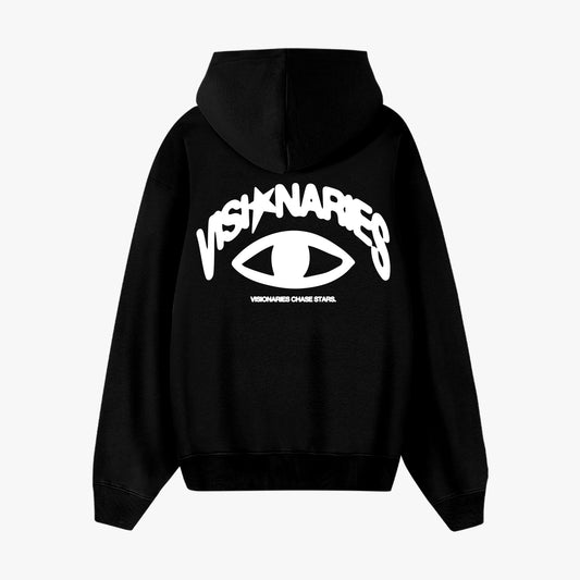 VISIONARIES CHASE STARS BLACK HOODIE