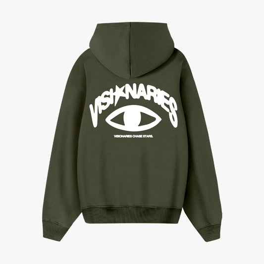 VISIONARIES CHASE STARS KHAKY HOODIE